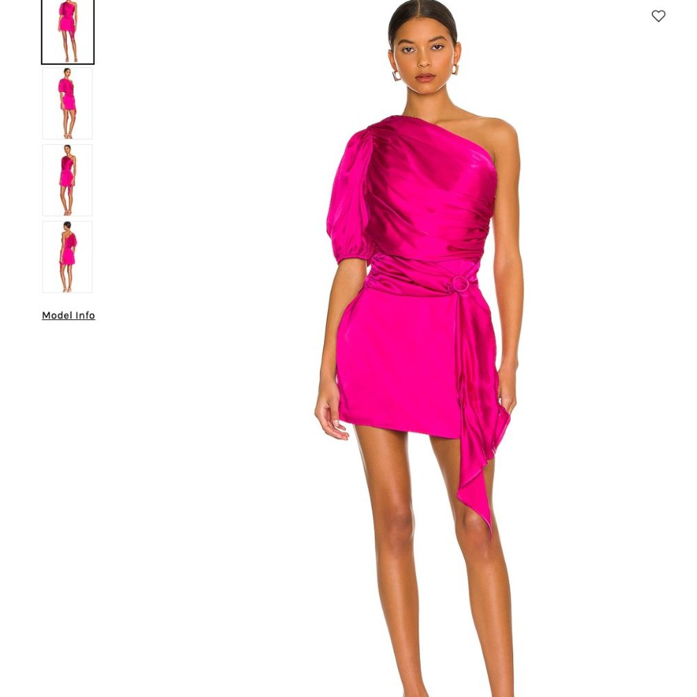 Bright Pink Bexley Dress Amanda Uprichard Dress